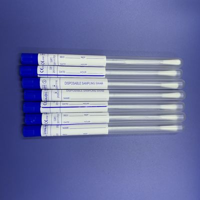 ISO13485 lange medizinische Wattestäbchen, medizinischer nasaler Putzlappen für Virus-Test